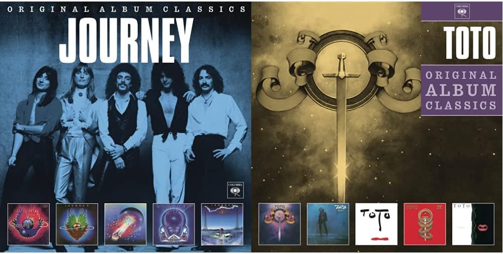 Journey & Toto - Original Album Classics - 10 CD CD Box Set ...