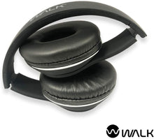 Load image into Gallery viewer, Walk Audio Black Enhanced Bass Wireless Headphones
