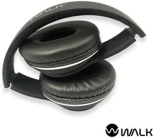 Walk Audio Black Enhanced Bass Wireless Headphones
