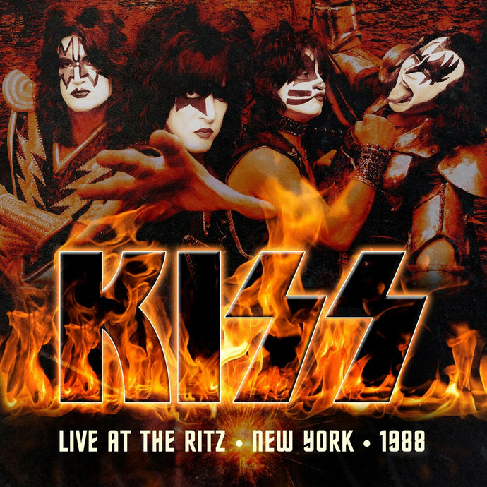 Kiss - Live at the Ritz New York 1988 Limited Edition Red Vinyl 3 LP Box Set