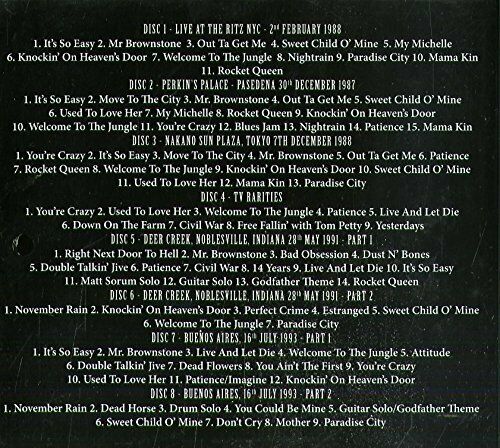 Guns N' Roses – The Broadcast Collection 1988 – 1992 - 4 CD Box Set –  Revolution Deals