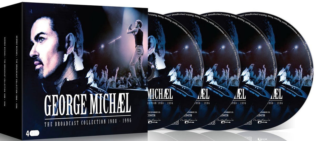 George Michael -  The Broadcast Collection 1988-1996 - 4 CD Box Set