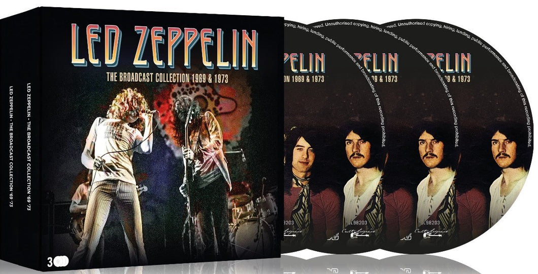 Led Zeppelin - The Broadcast Collection 1969 & 1973 - 3 CD Set