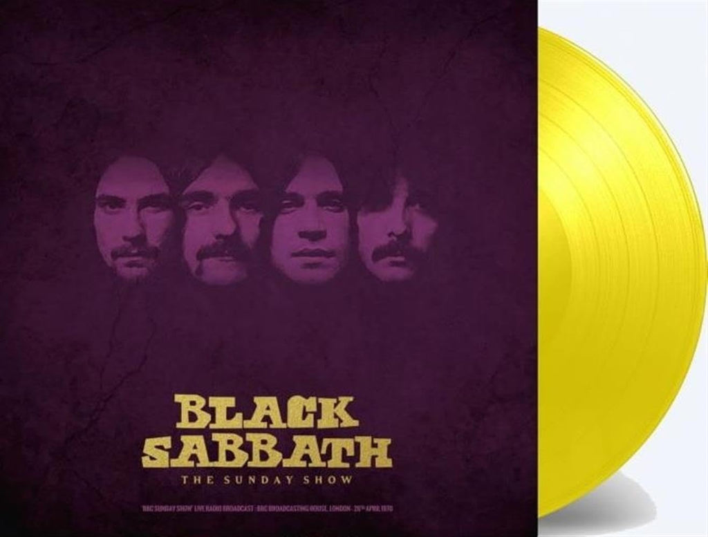 Black Sabbath - Sunday Show - Bbc Broadcasting House, London Yellow Vinyl Edtion