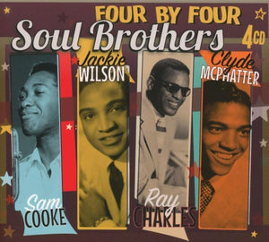 Soul Brothers - Sam Cooke / Jackie Wilson / Ray Charles / Clyde McPhatter - 4 CD Box Set