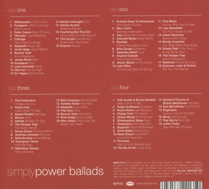 Simply Power Ballads - 4 CD Box Set