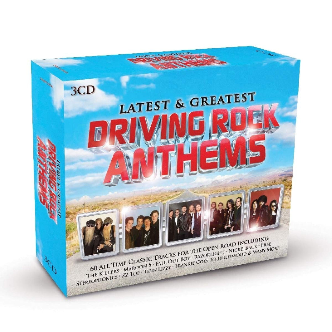 Driving Rock Anthems - 3 CD Box Set