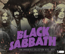 Load image into Gallery viewer, Black Sabbath - The Broadcast Collection 1970-1975 - 5 CD Box Set