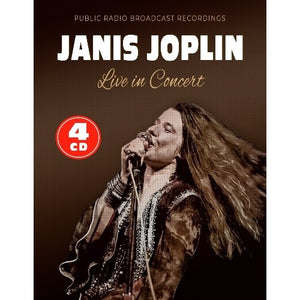 Janis Joplin - Live In Concert - 4 CD Box Set
