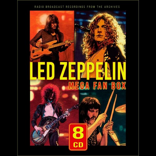 Led Zeppelin - Mega Fan Box (Radio Broadcast Recordings From The Archives) - 8 CD Box Set