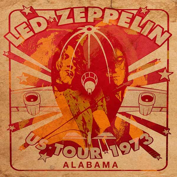 Led Zeppelin - US Tour 1973 Alabama - 2 CD Set