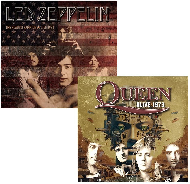 LED ZEPPELIN★THE DRAG QUEEN 3CD 1973 Led Zeppelin – The Drag Queen – 3 x CD (Unofficial Release