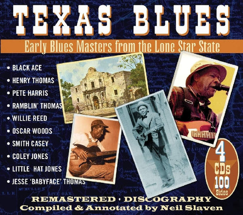 Texas Blues - Early Blues Masters From The Lone Star State - 4 CD Box Set