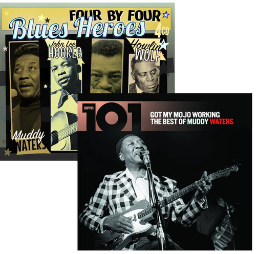 Blue Heroes - Four By Four & The Best of Muddy Waters - Got My Mojo Working - 8 CD Blues Set