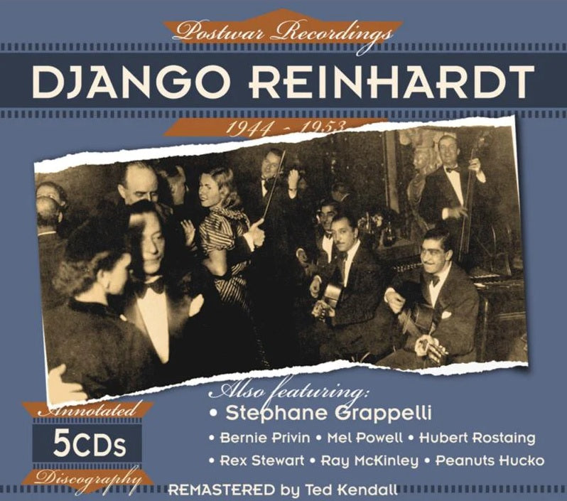 Django Reinhard t: Postwar Recordings 1944-1953 - 5 CD Box Set