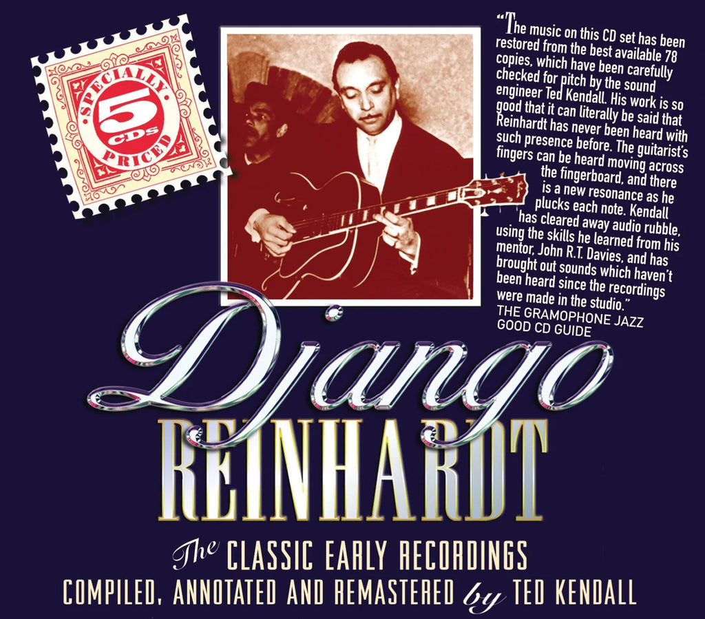 Django Reinhardt - The Classic Early Recordings In Chronological Order - 5 CD Set