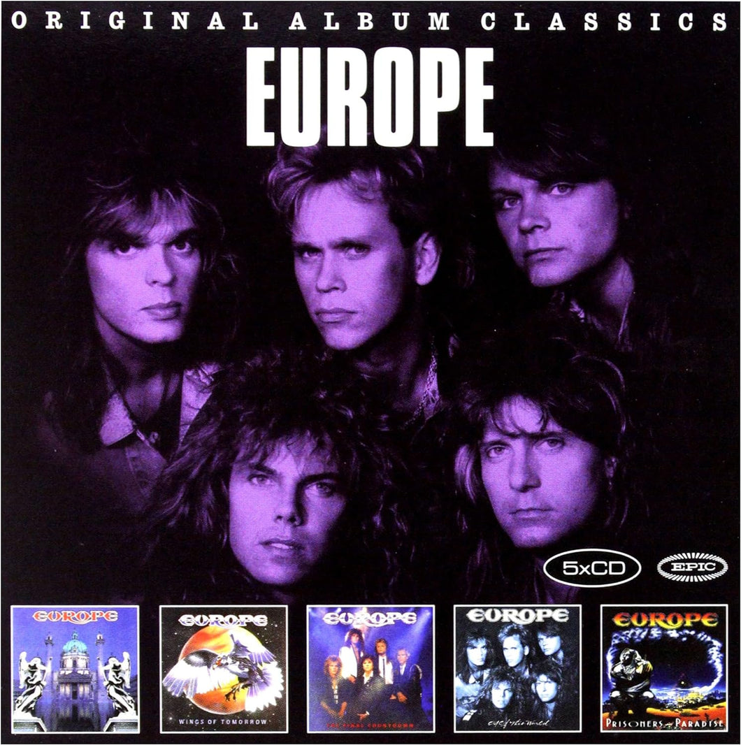 Europe - Original Album Classics - 5 CD Box Set