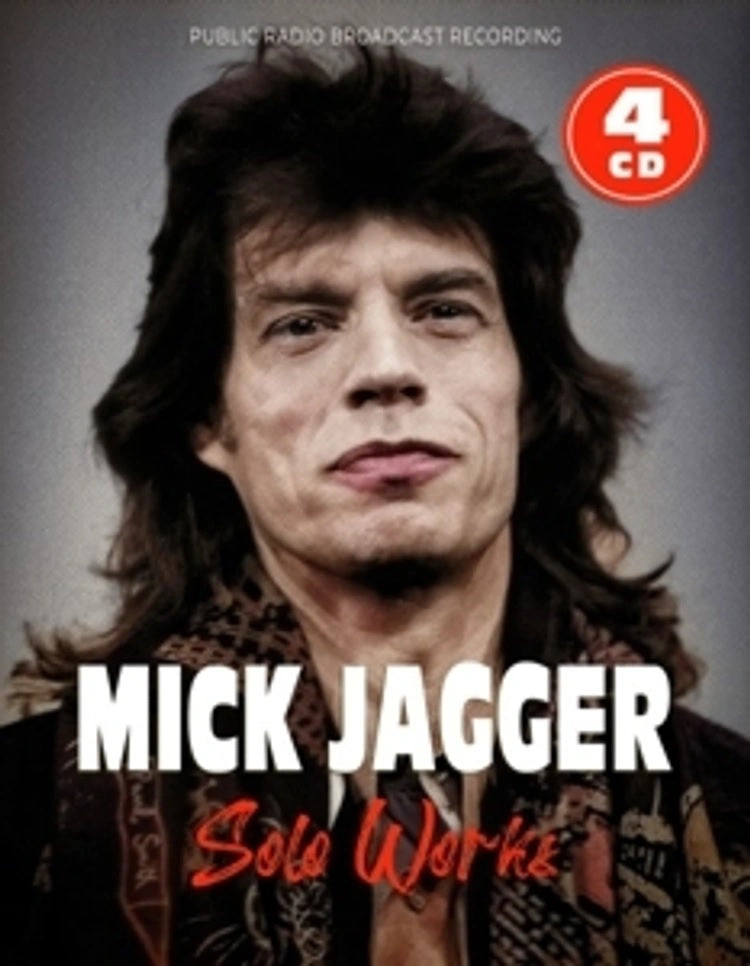 Mick Jagger - Solo Works - Radio Broadcast Recordings - 4 CD Box Set