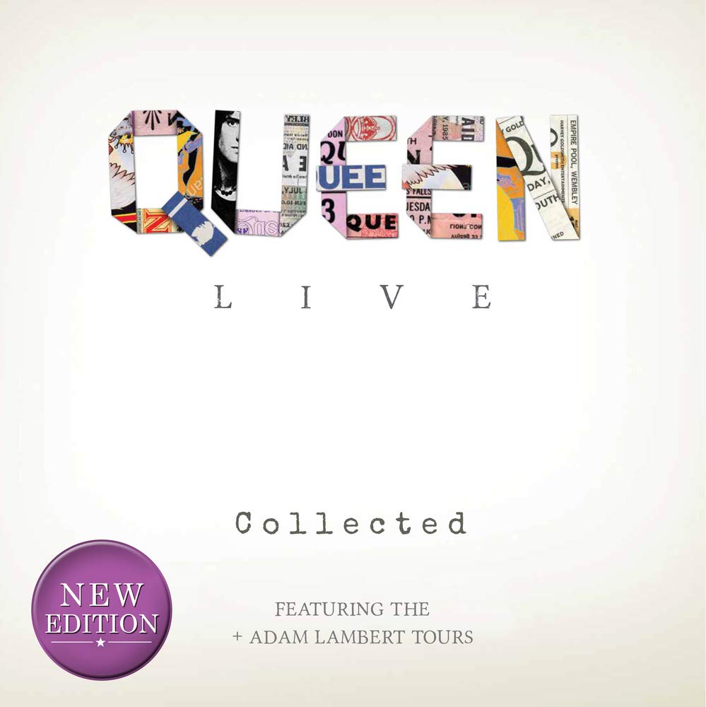 Queen - Live Collected Hardcover Book