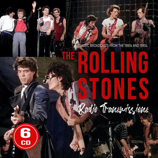 The Rolling Stones - Radio Transmissions - Classic Broadcasts from the 1980s & the 1990s - 6 CD Box Set
