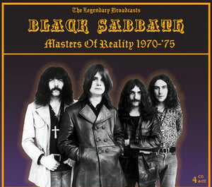 Black Sabbath – Masters of Reality 1970–'75: The Legendary Broadcasts (4-CD Set)