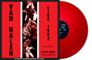 Van Halen - Live at the Selland Arena, Fresno CA, May 14-15 1992 - (Limited Edition Double Red Vinyl)
