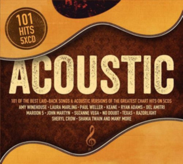 101 Acoustic Tracks - 5 CD Box Set – Revolution Deals