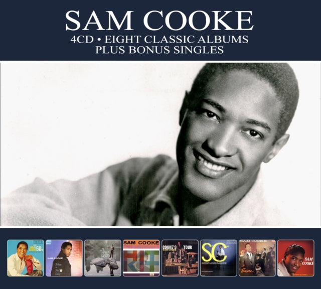 Sam Cooke - Eight Classic Albums & Bonus Singles - 4 CD Box Set