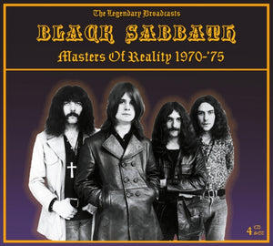 Black Sabbath - Masters Of Reality. The Legendary Broadcasts - 4 CD Box Set