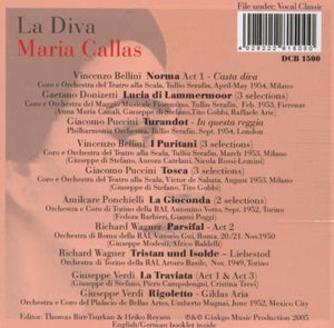 Maria Callas - La Diva - 4 CD Box Set