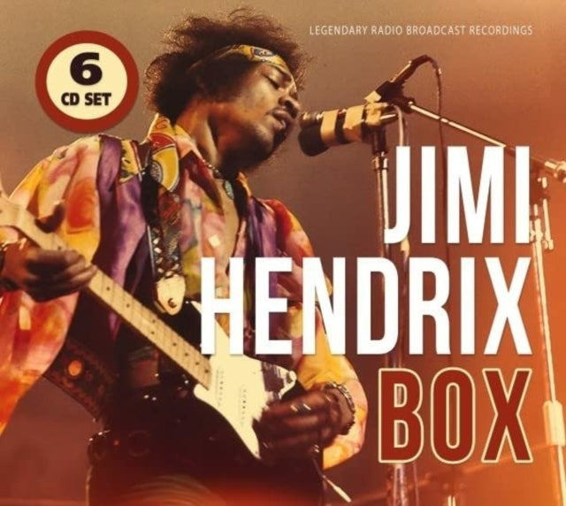 Jimi Hendrix - Legendary Live Recordings Box - 6 CD Box Set