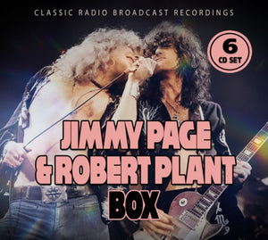 Jimmy Page & Robert Plant - Radio Broadcast recordings - 6 CD Box Set