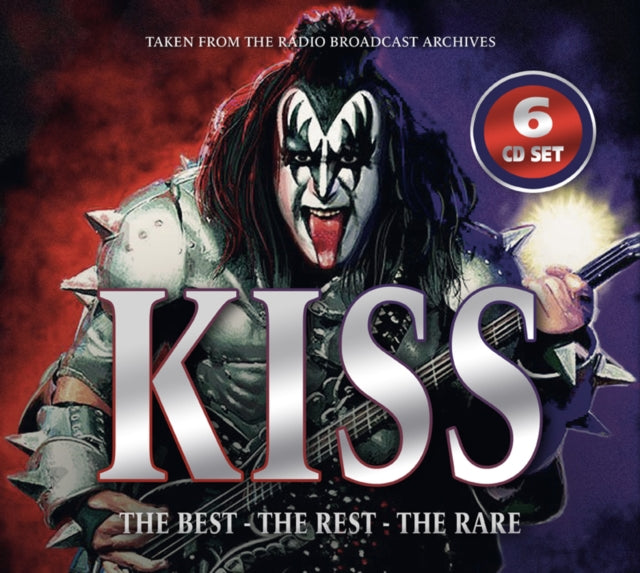 Kiss - The Best, The Rest, The Rare (Radio Broadcast Recordings) - 6 CD Box Set