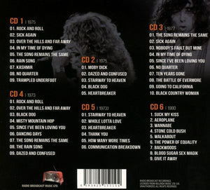 Led Zeppelin - Live Rarities - 6 CD Box Set