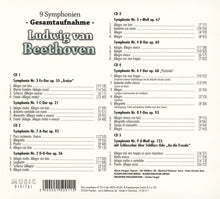 Load image into Gallery viewer, Ludwig Van Beethoven - 9 Symphonien - 5 CD Box Set