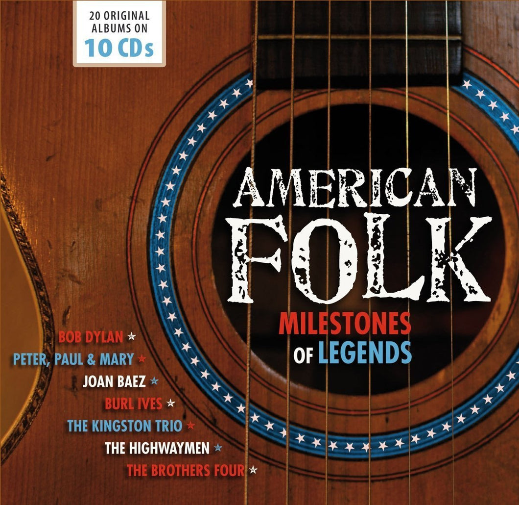 American Folk - Milestones of legends - 10 CD Box set