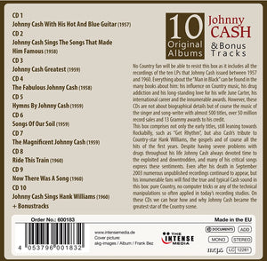 Johnny Cash - Milestones Of A Country Legend - 10 CD Box Set