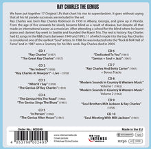 Load image into Gallery viewer, Ray Charles: 17 Original Albums - 10 CD Box Set