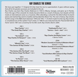 Ray Charles: 17 Original Albums - 10 CD Box Set