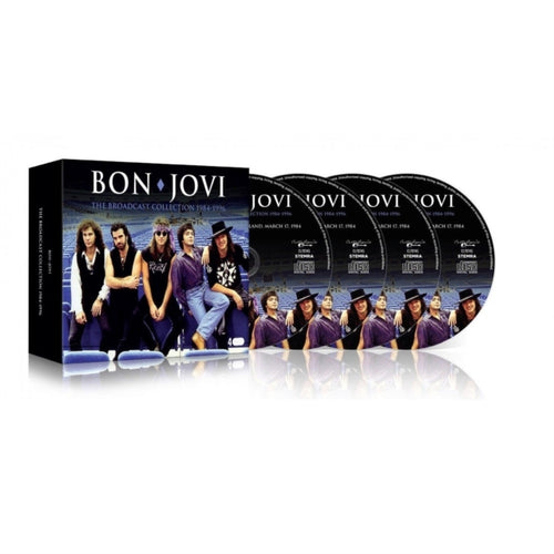 Bon Jovi - The Broadcast Collection 1984-1996 - 4 CD Box Set