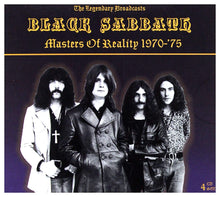 Load image into Gallery viewer, Black Sabbath - Masters of Reality 1970-75 the Legendary Broadcasts - 4 CD Box Set