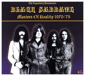 Black Sabbath - Masters of Reality 1970-75 the Legendary Broadcasts - 4 CD Box Set
