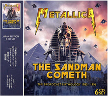 Load image into Gallery viewer, Metallica - The Sandman Cometh - the Broadcast Anthology 1983-1996 - 6 CD Box Set