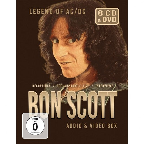 Bon Scott - Legend Of AC/DC - Legendary Broadcasts - 7 CD & DVD Set ...