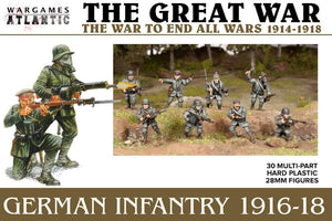 Wargames Atlantic - The Great War: German Infantry (1916-1918)