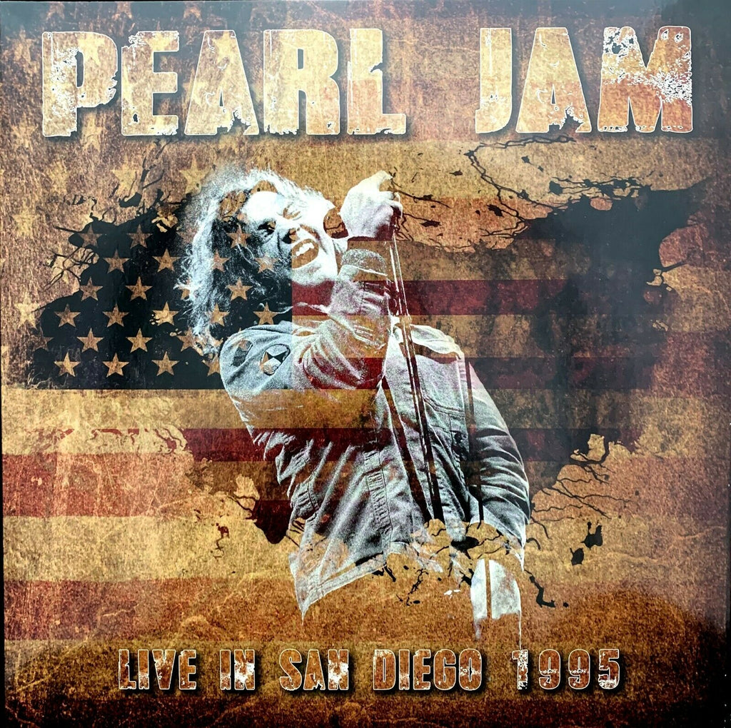 Pearl Jam - Live in San Diego 1995 Limited Edition Halloween Orange Vinyl 3 x LP