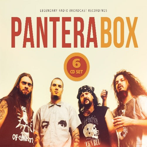 Pantera - The Box - Legendary Broadcast Recordings - 6 CD Box Set