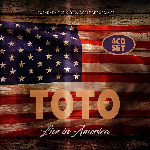 Toto - Live In America - Legendary Radio broadcasts - 4 CD Box Set