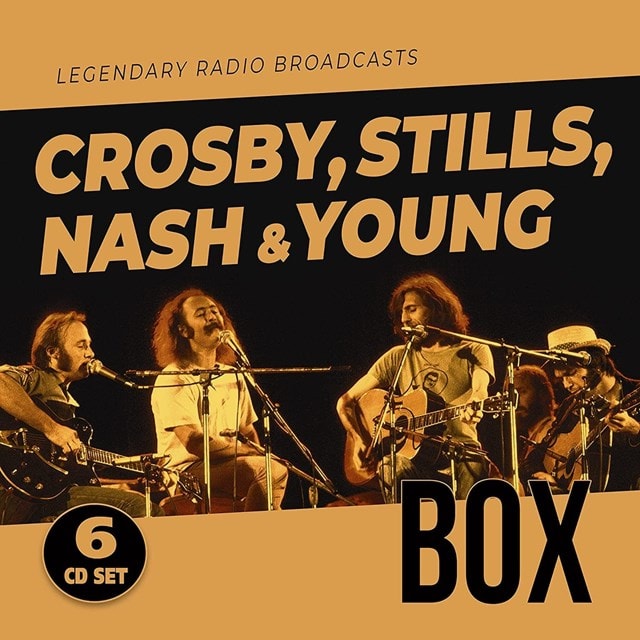 Crosby, Stills, Nash and Young - Legendary Broadcasts - 6 CD Box Set