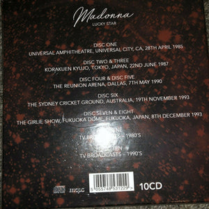Madonna - Lucky Star Live - 10 CD Box Set